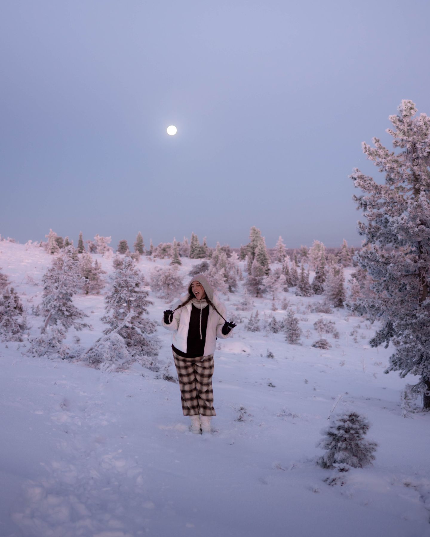 A quiet evening in the north