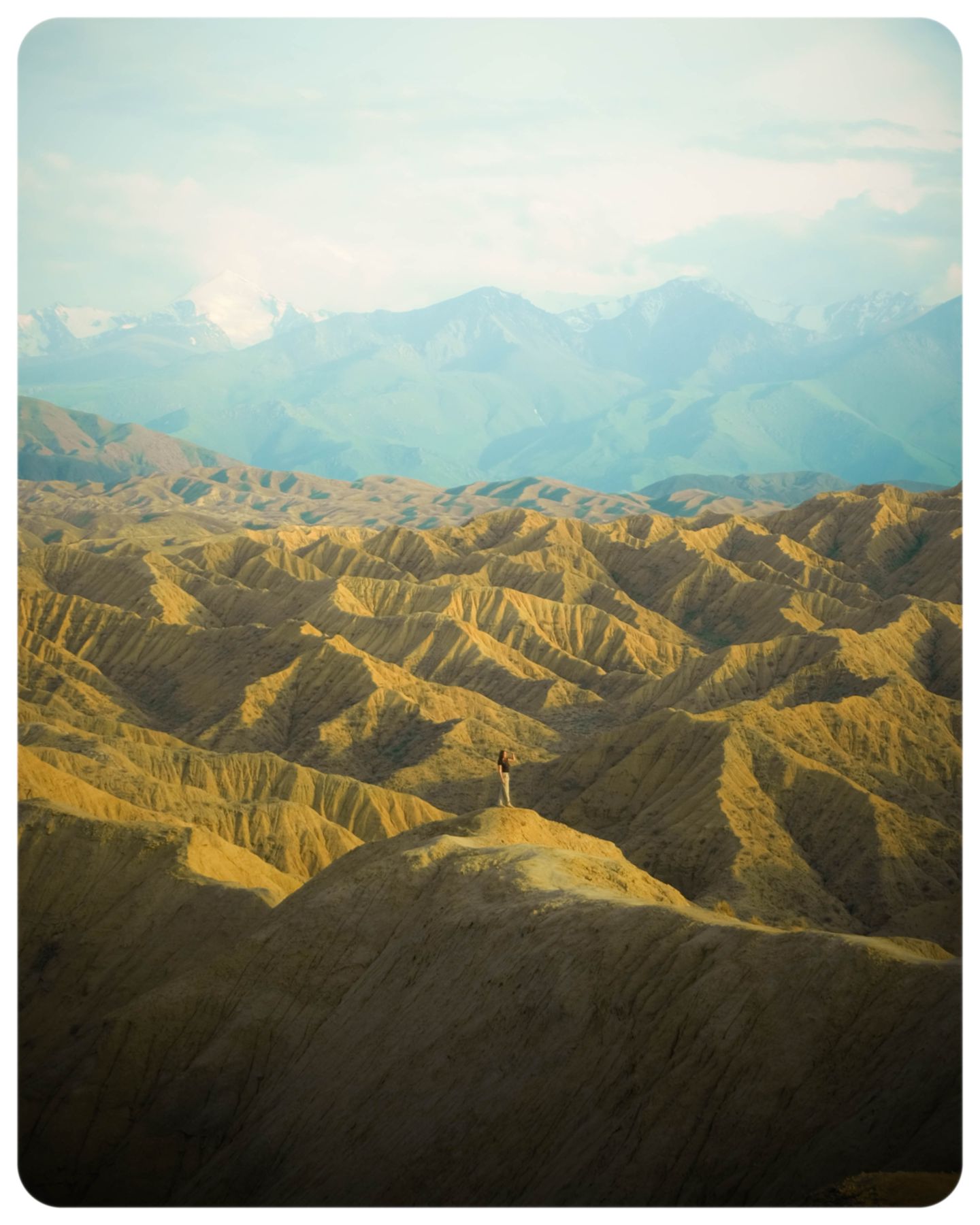 The canyons of Kyrgyzstan