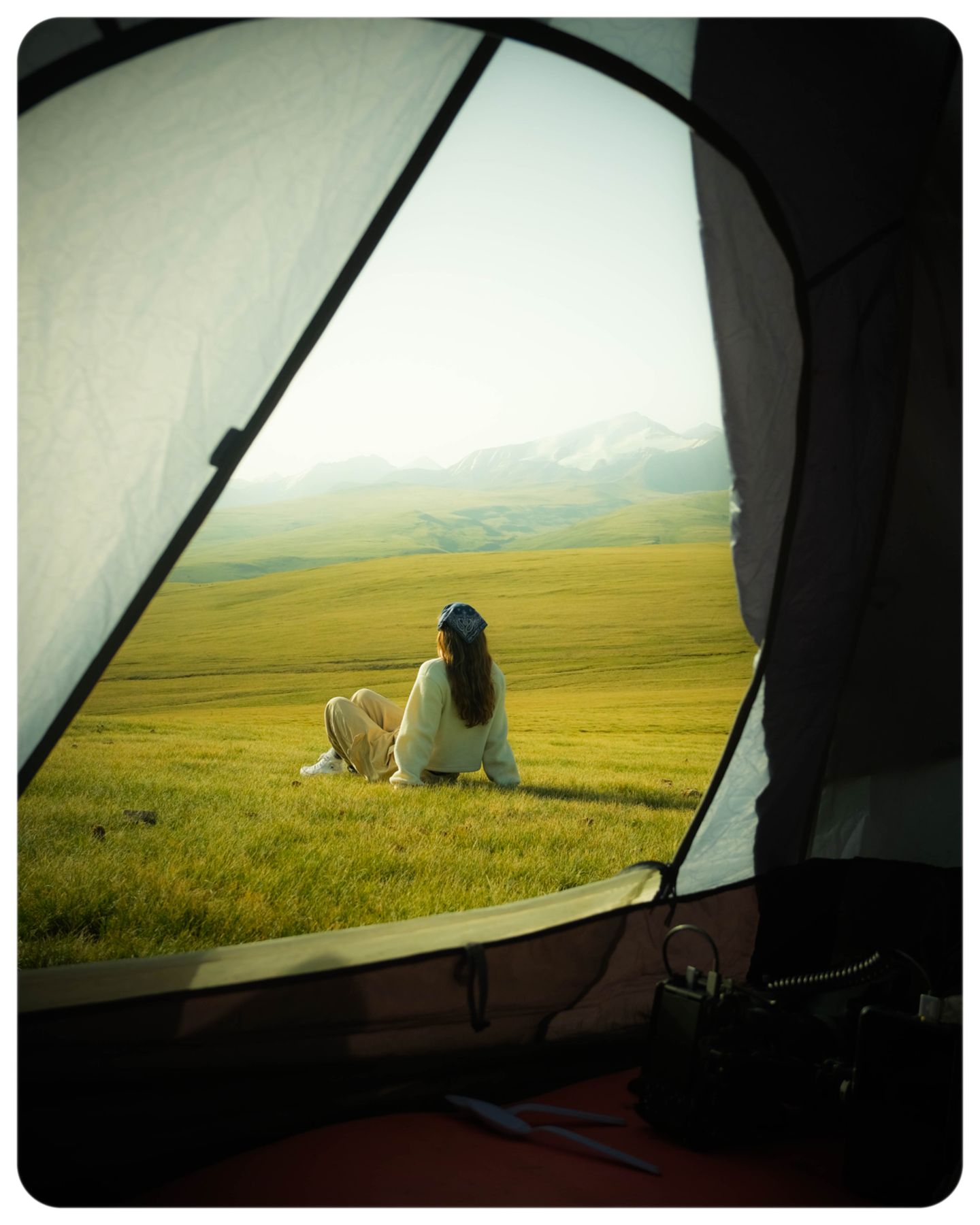 Morning view from the tent