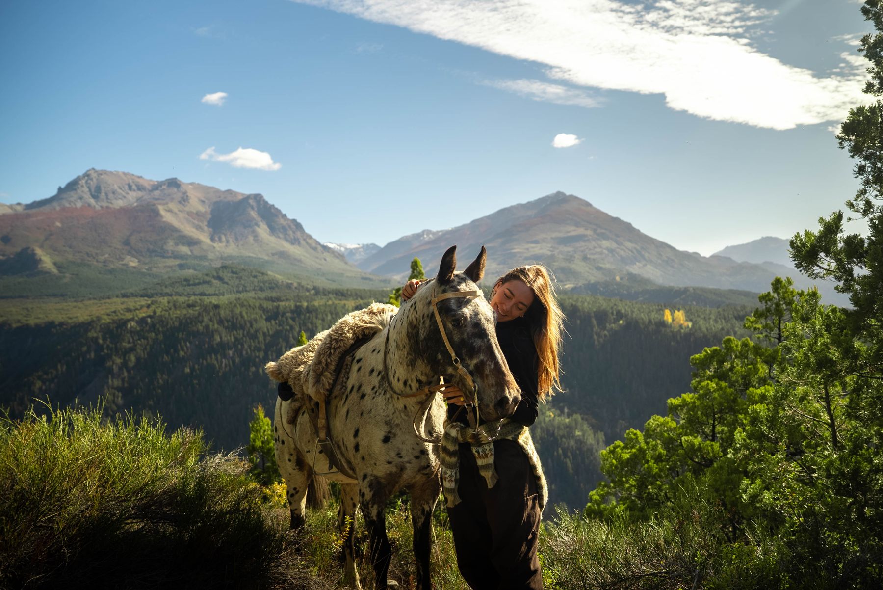 Filming in Patagonia